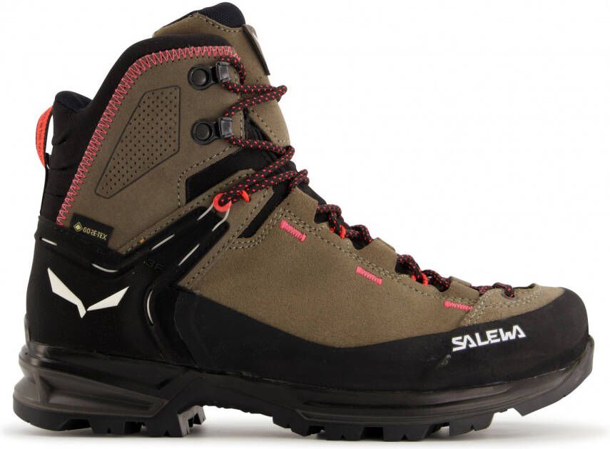 Salewa Women's Mountain Trainer 2 Mid GTX Wandelschoenen zwart bruin