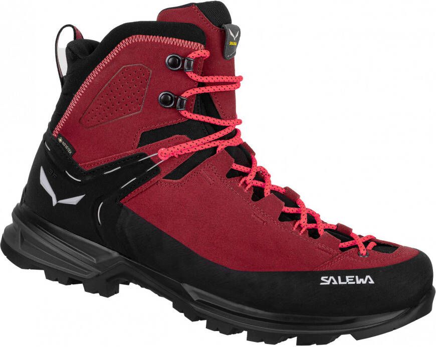 Salewa Women's Mountain Trainer 2 Mid GTX Wandelschoenen zwart rood