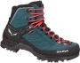 Salewa Mountain Trainer Mid Goretex Wandelschoenen Blauw Zwart 1 2 Vrouw - Thumbnail 3