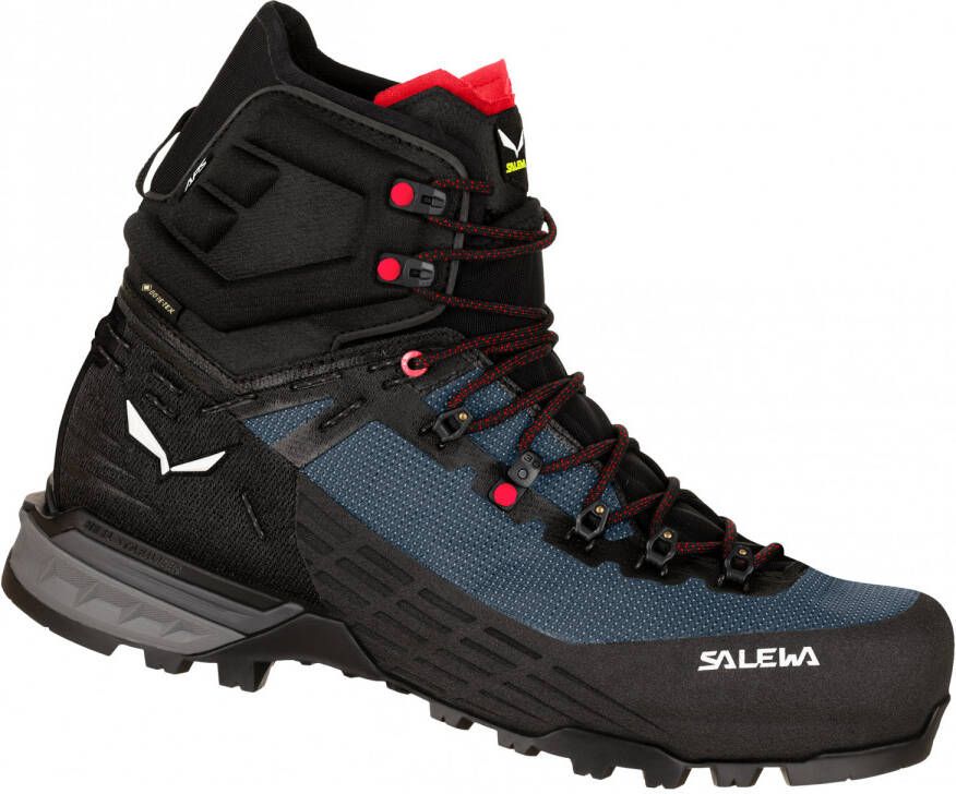 Salewa Women's Ortles Edge Mid GTX Bergschoenen zwart blauw