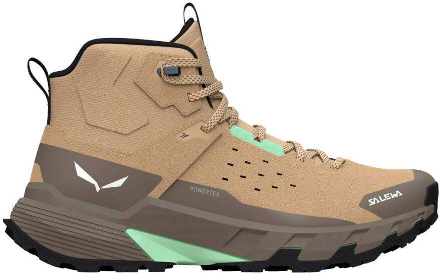 Salewa Women's Pedroc 2 Leather Mid PTX Wandelschoenen beige