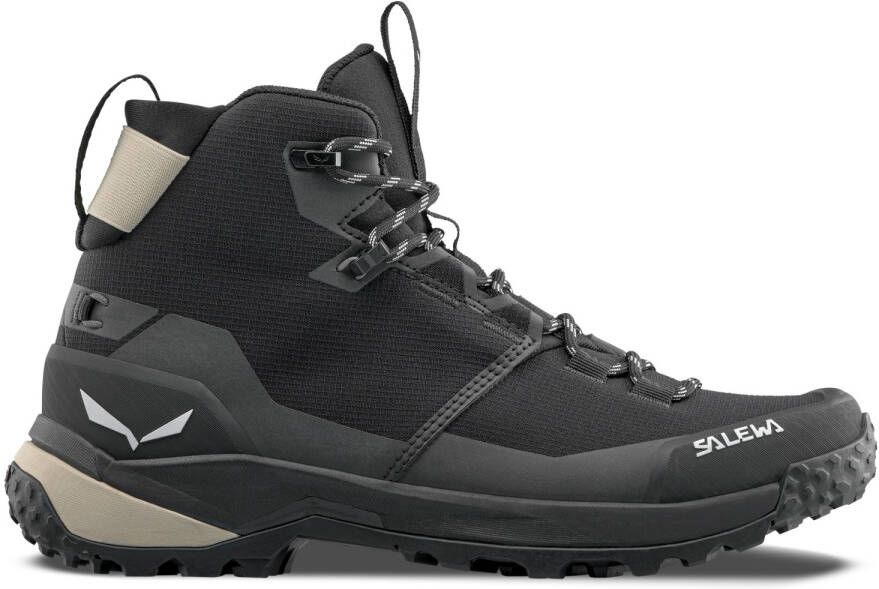Salewa Women's Puez 2 Mid PTX Wandelschoenen zwart grijs
