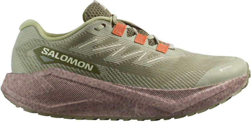 Salomon Aero Blaze 3 Grvl GTX Hardloopschoenen 2 3 olijfgroen