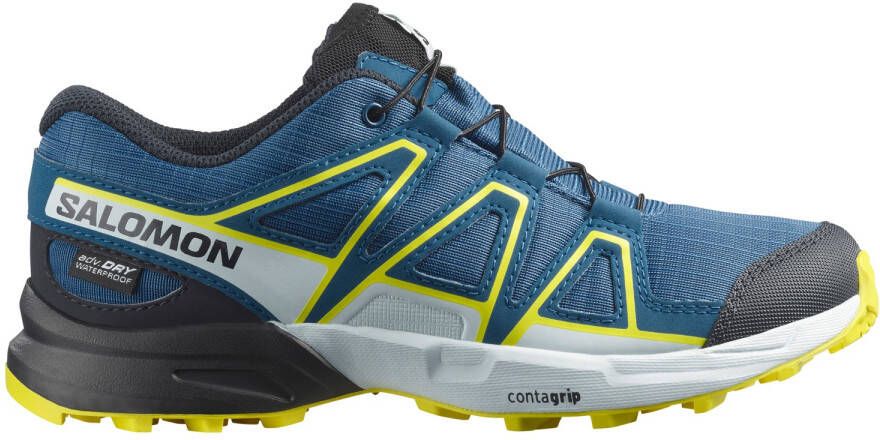 Salomon Kid's Speedcross Waterproof Trailrunningschoenen blauw