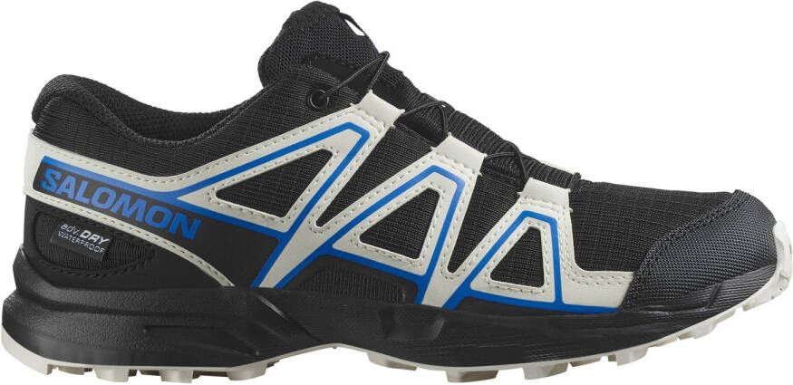Salomon Kid's Speedcross Waterproof Trailrunningschoenen grijs zwart