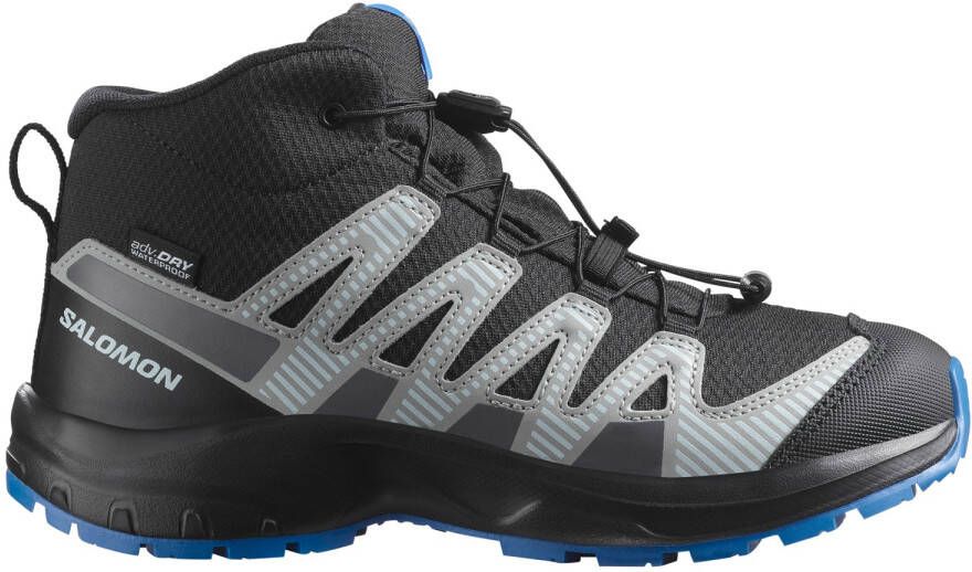 Salomon Kid's XA Pro V8 Mid Waterproof Wandelschoenen zwart grijs