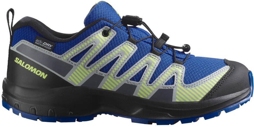 Salomon Kid's XA Pro V8 Waterproof Multisportschoenen blauw