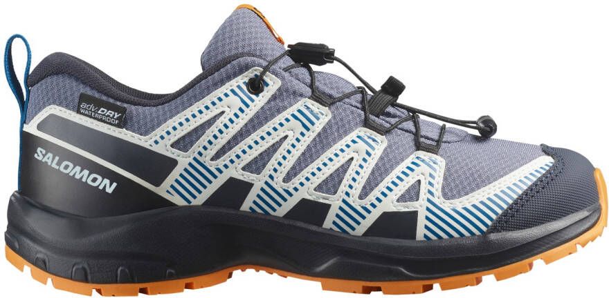 Salomon Kid's XA Pro V8 Waterproof Multisportschoenen grijs