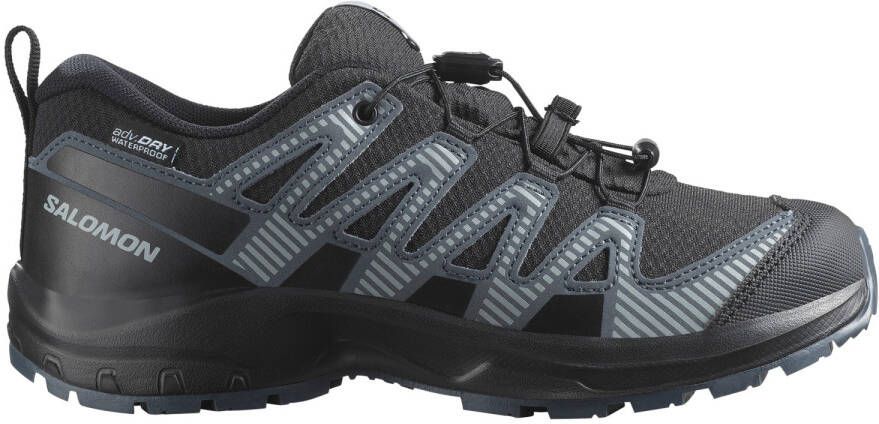 Salomon Kid's XA Pro V8 Waterproof Multisportschoenen grijs zwart