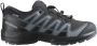 Salomon Kid's XA Pro V8 Waterproof Multisportschoenen grijs zwart - Thumbnail 2