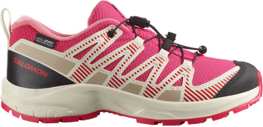 Salomon Kid's XA Pro V8 Waterproof Multisportschoenen roze