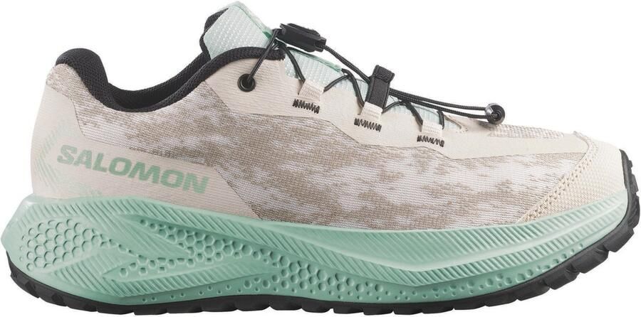 Salomon Kid's Aero GRVL Hardloopschoenen tapioca zwart