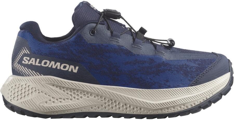 Salomon Kid's Aero GRVL Waterproof Hardloopschoenen blauw bluing
