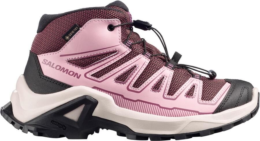 Salomon Kid's X Ultra Mid GORE-TEX Wandelschoenen roze