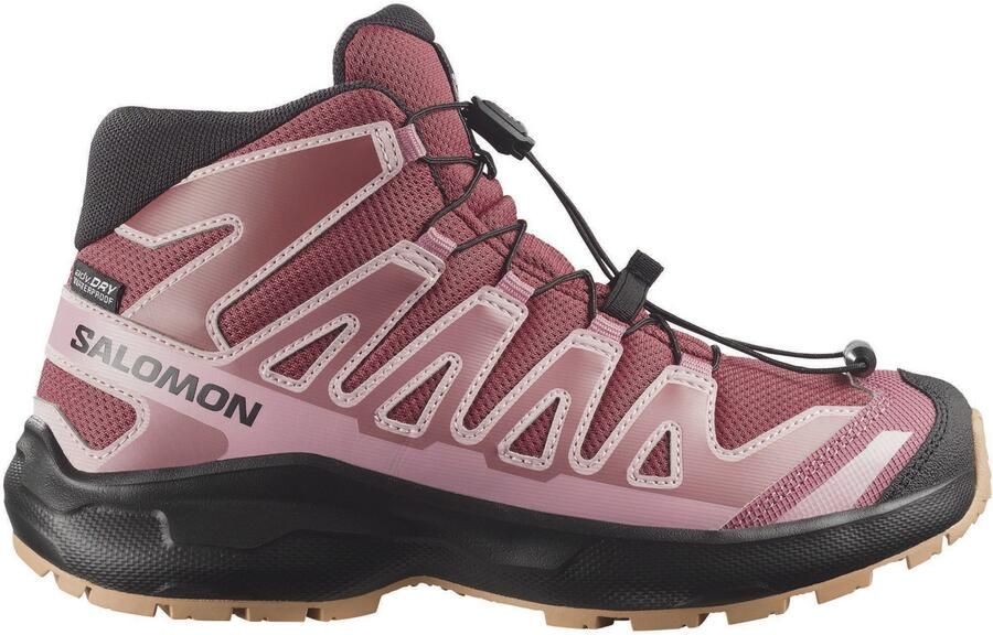 Salomon Kid's XA Pro Mid Waterproof Wandelschoenen roze