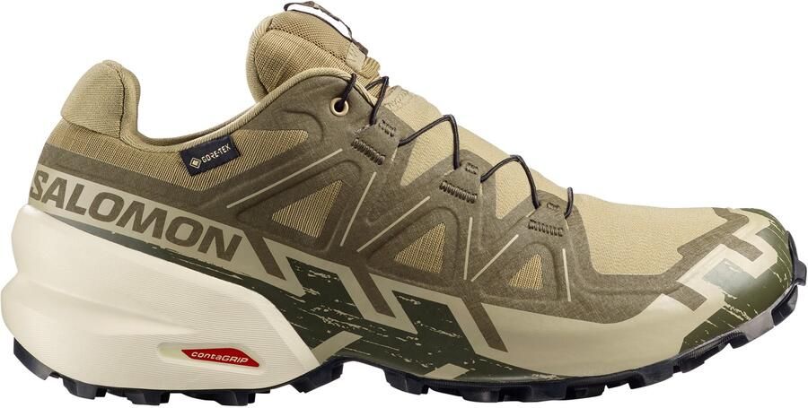 Salomon Speedcross 6 Gore-Tex Trailrunningschoenen 2 3 beige