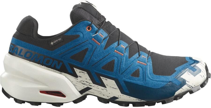 Salomon Speedcross 6 Gore-Tex Trailrunningschoenen 2 3 zwart vanilla ice