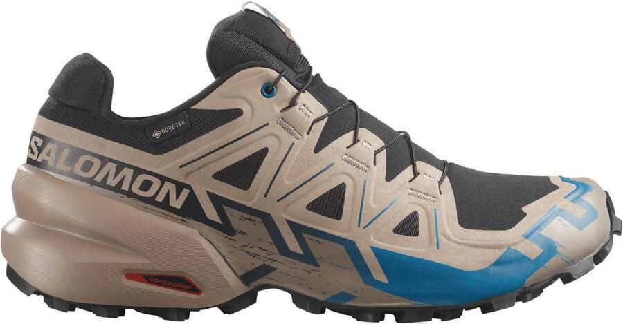 Salomon Speedcross 6 Gore-Tex Trailrunningschoenen 1 3 zwart blauw