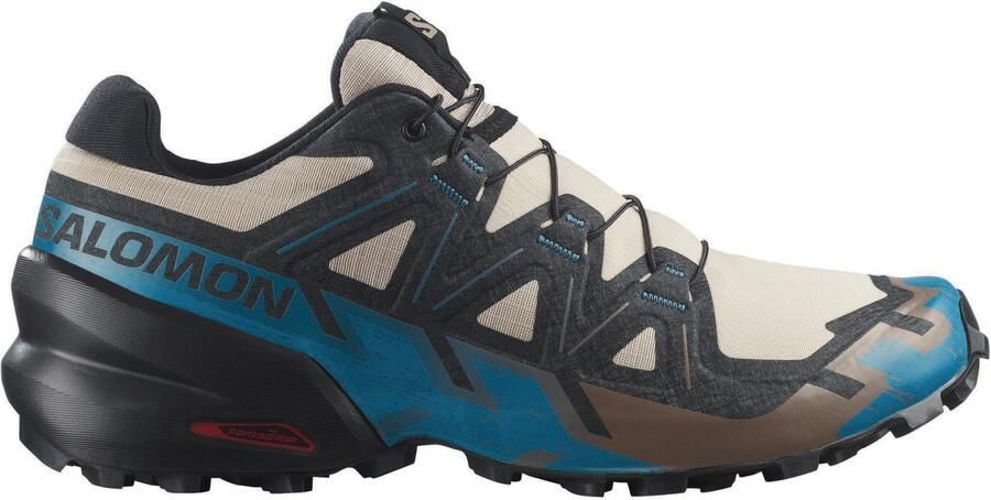 Salomon Speedcross 6 Trailrunningschoenen 2 3 Regular oxford tan blauw