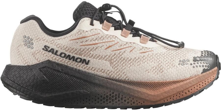 Salomon Women's Aero Blaze 4 GRVL GTX Hardloopschoenen 2 3 vanilla ice burro