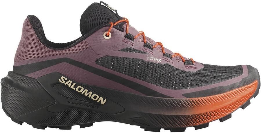 Salomon Women's Genesis 2 Trailrunningschoenen 2 3 huckleberry rood