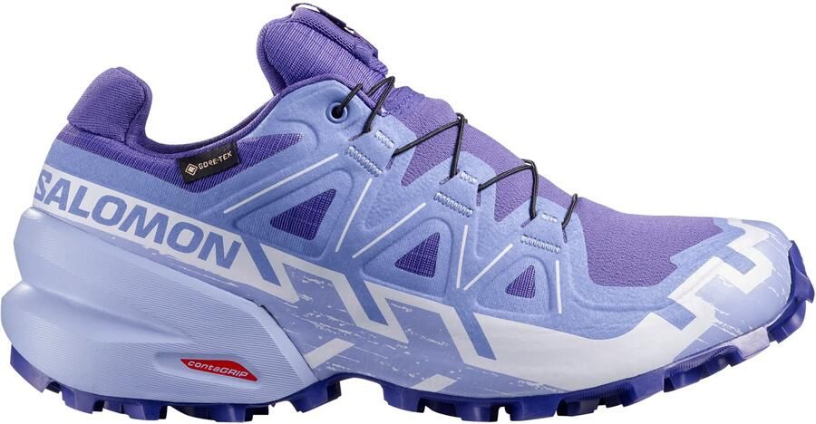 Salomon Women's Speedcross 6 Gore-Tex Trailrunningschoenen 2 3 purper