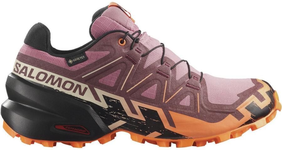 Salomon Women's Speedcross 6 Gore-Tex Trailrunningschoenen 2 3 dusky orchid nectarine