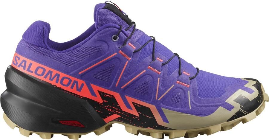 Salomon Women's Speedcross 6 Trailrunningschoenen 2 3 Regular purper