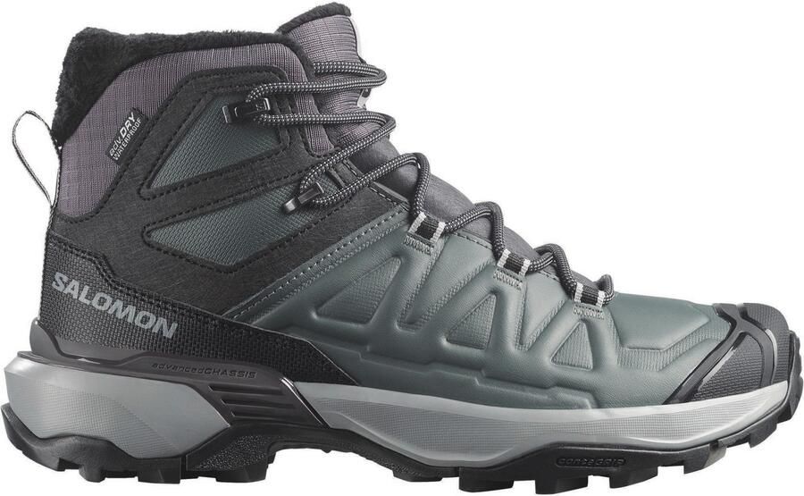 Salomon Women's X Ultra Snowpilot Waterproof Winterschoenen grijs