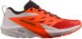 Salomon Hardloopschoenen voor Volwassenen Sense Ride 5 Wit Rood Berg - Thumbnail 1