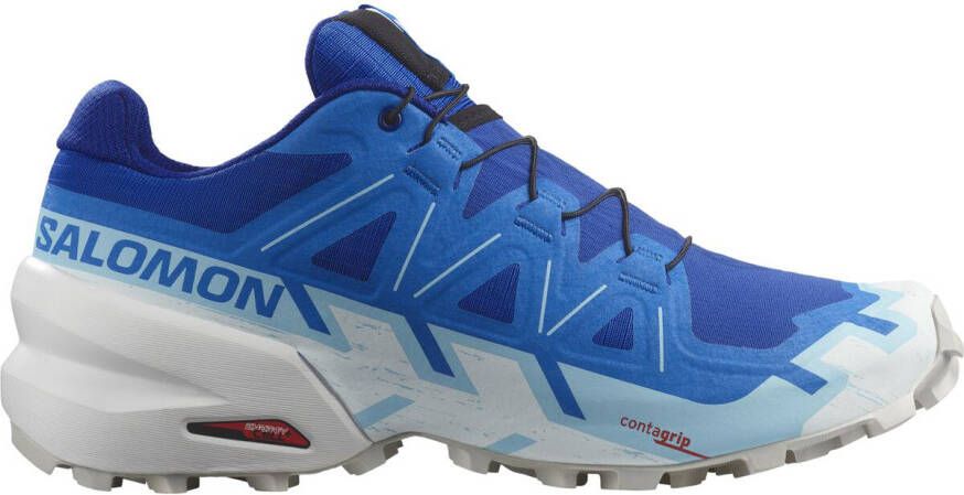 Salomon Speedcross 6 Trailrunningschoenen Regular blauw