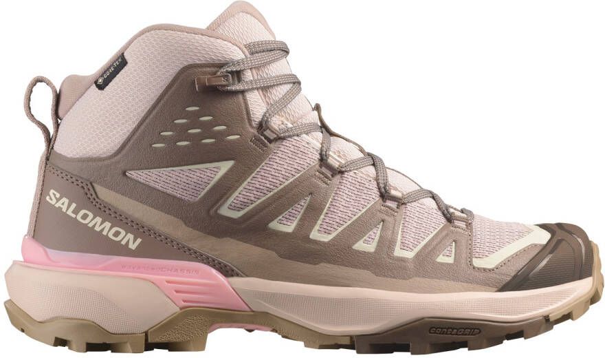 Salomon Women's X Ultra 360 Edge Mid GTX Wandelschoenen 1 3 bruin