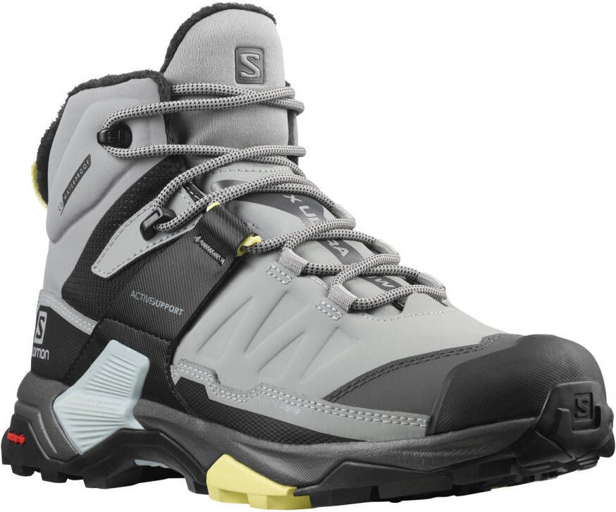 Salomon Women's X Ultra 4 Mid Winter Thinsulate CS WP Winterschoenen grijs