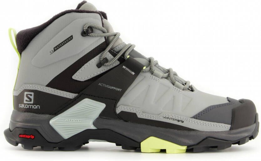 Salomon Women's X Ultra 4 Mid Winter Thinsulate CS WP Winterschoenen grijs - Foto 4