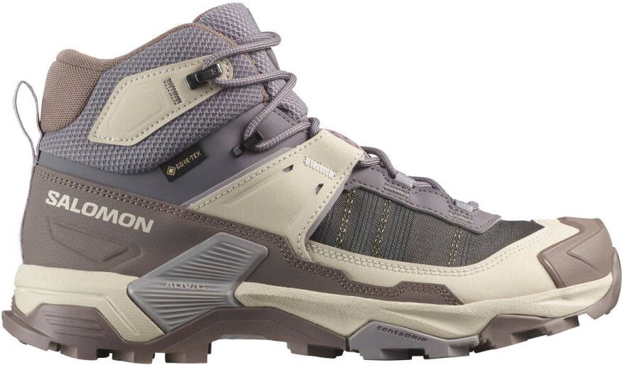Salomon Women's X Ultra 5 Mid GORE-TEX Wandelschoenen grijs