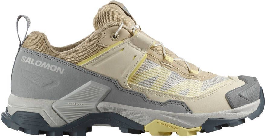 Salomon Women's X Ultra 5 Multisportschoenen beige grijs