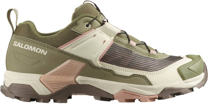 Salomon Women's X Ultra 5 Multisportschoenen olijfgroen