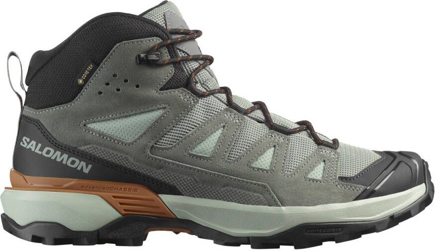Salomon X Ultra 360 Leather Mid GORE-TEX Wandelschoenen 1 3 grijs