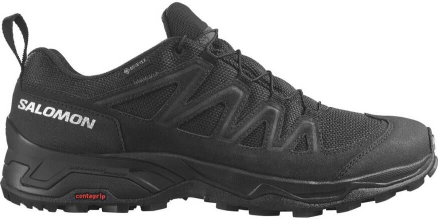 Salomon X Ward Leather GTX Multisportschoenen zwart grijs