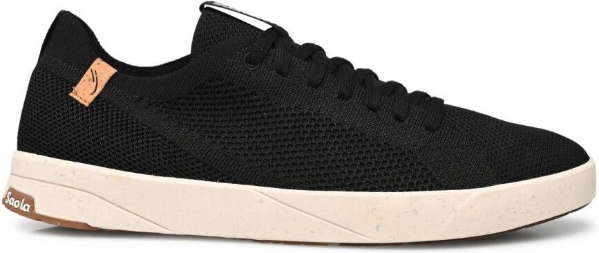 Saola Cannon Knit 2.0 Sneakers zwart