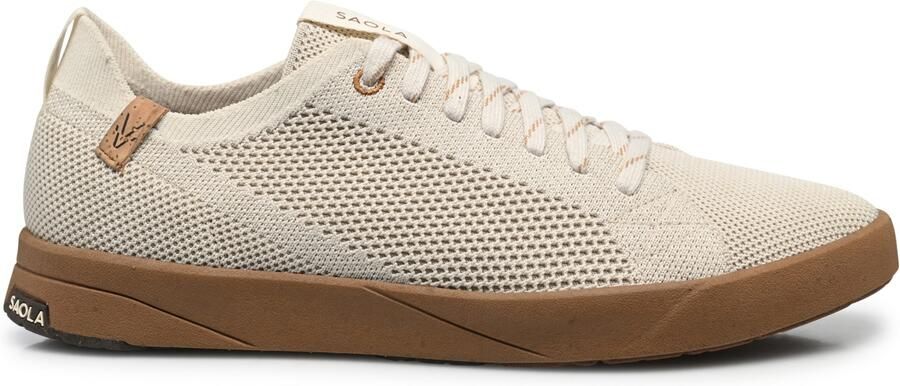 Saola Cannon Knit 2.0 Sneakers beige bruin - Foto 2