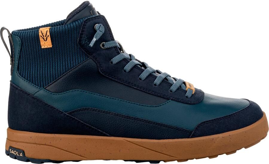 Saola Quito Mid Waterproof Hoge schoenen blauw