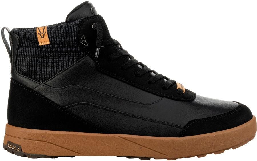 Saola Quito Mid Waterproof Hoge schoenen zwart