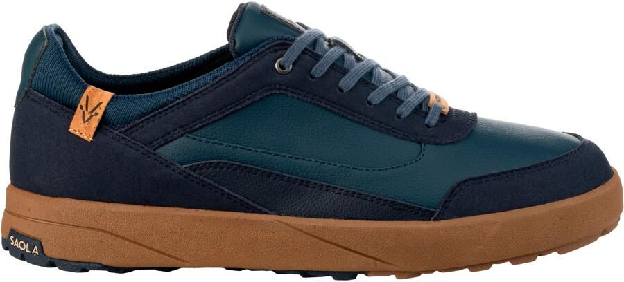 Saola Quito Waterproof Sneakers blauw bruin