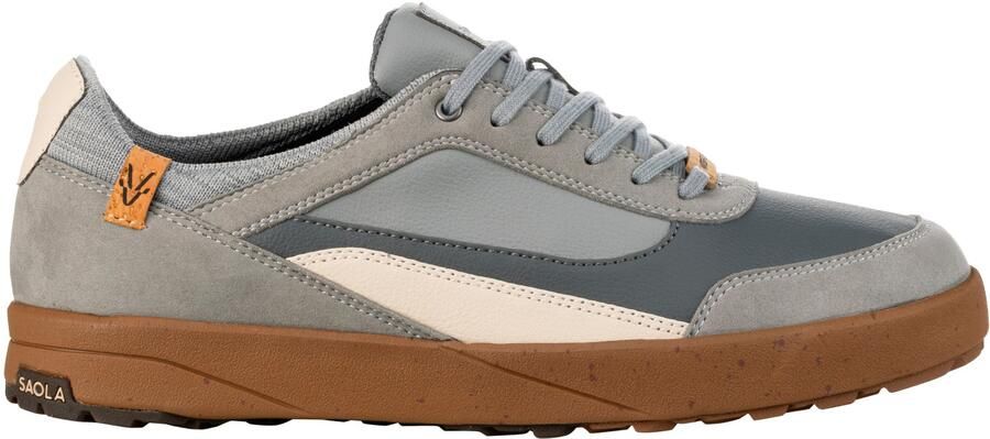 Saola Quito Waterproof Sneakers bruin grijs
