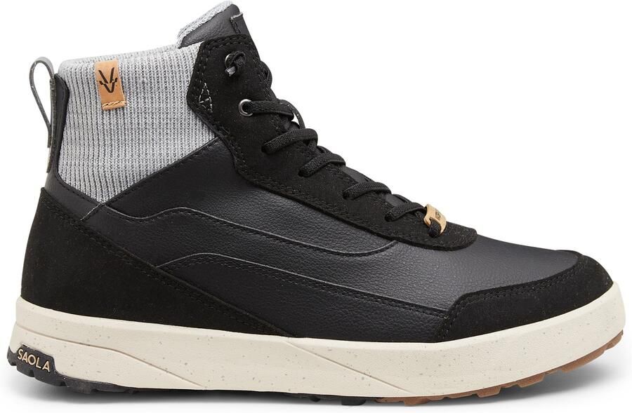 Saola Women's Quito Mid Waterproof Hoge schoenen zwart