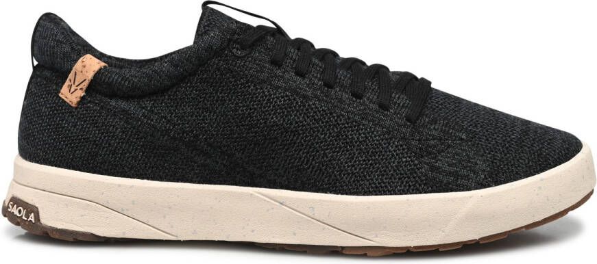 Saola Women's Cannon Knit 2.0 Wool Sneakers zwart