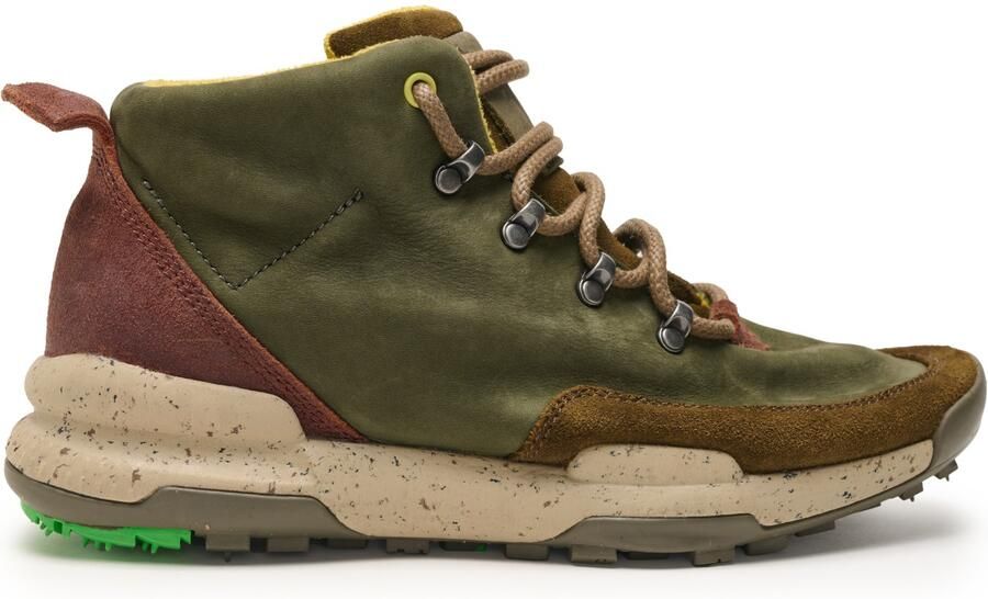 Satorisan Kiso Premium Enkel Laarzen Mannen Vintage Leer Laarzen Kleur Dark Green - Foto 2