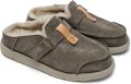 Satorisan Uwabaki Clog Suede Klomp Unisex Leer Klomp Kleur Thunderbolt - Bruin
