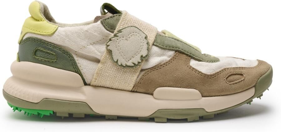 Satorisan Women's Chacrona Linen Elastics Sneakers beige